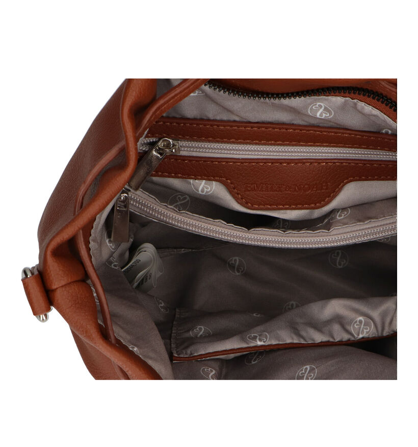 Emily & Noah Fiorella Sac &agrave; bandouli&egrave;re en Noir en simili cuir (299591)