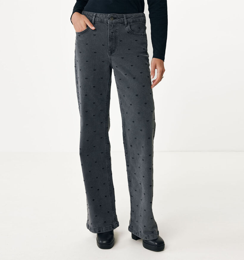 Mexx Kim Grijze Highwaist jeans voor dames (334035)
