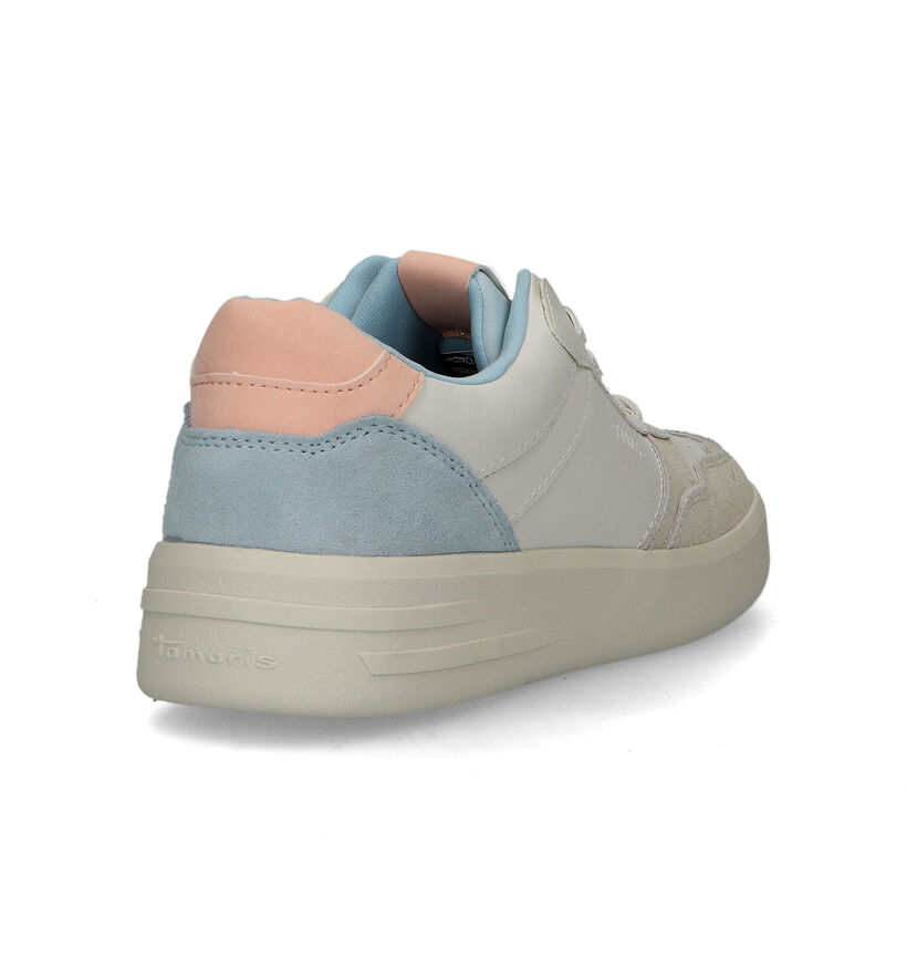 Tamaris Baskets casual en Écru en simili cuir (320547)