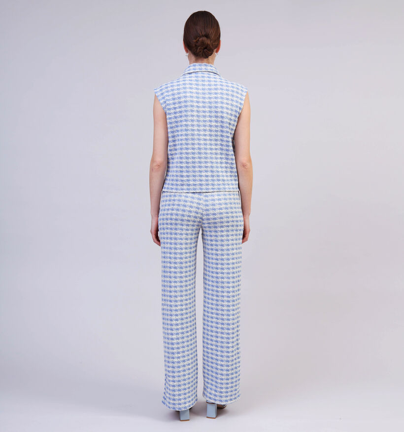 Vila Gesta Blauwe Wijde broek voor dames (359473)