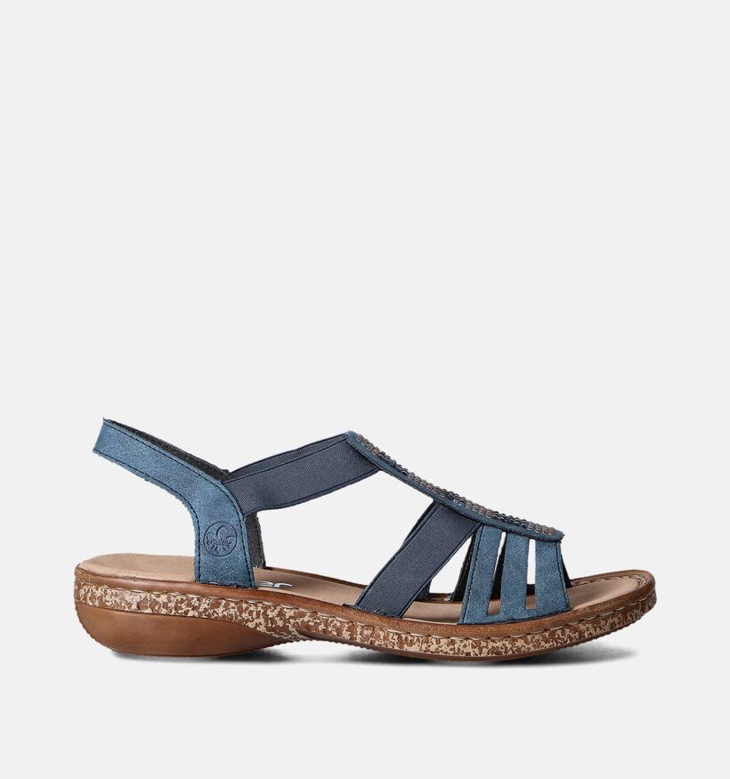 Rieker Blauwe Sandalen voor dames (354987)