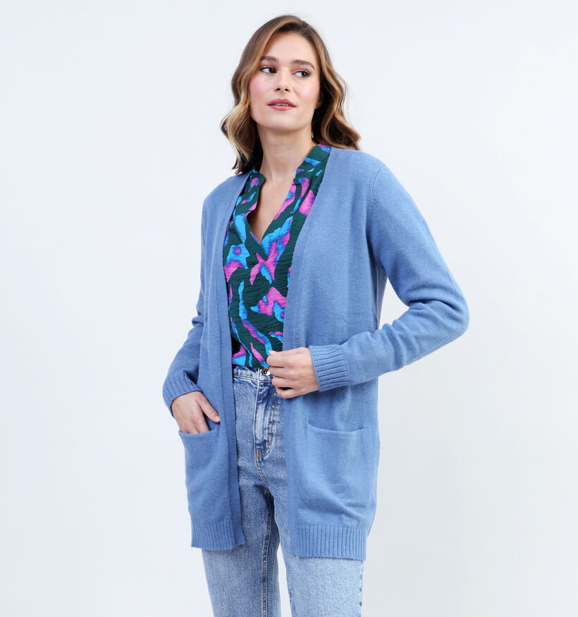 Vila Ril Blauwe Cardigan voor dames (335430)