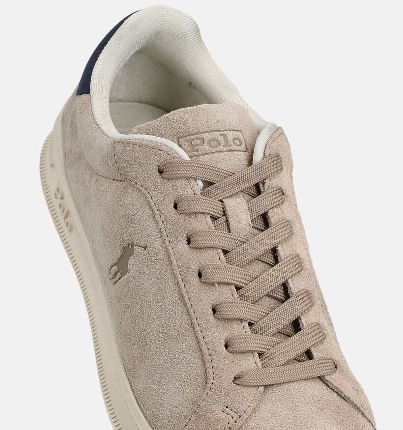 Polo Ralph Lauren HRT Court II Beige Veterschoenen voor heren (366440)
