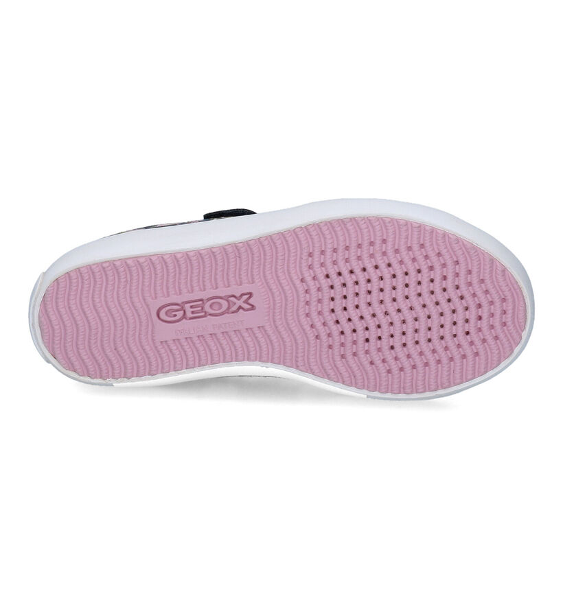 Geox Gisli Chaussures à lacets en Bleu pour filles (303780) - pour semelles orthopédiques