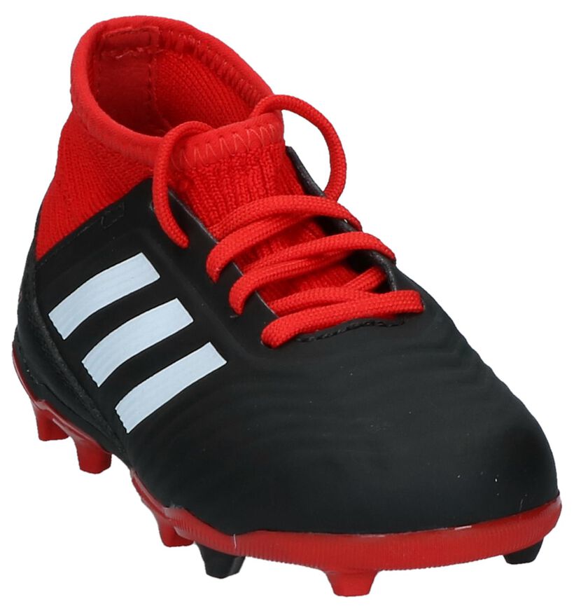Zwarte Voetbalschoenen adidas Predator 18.3 in kunstleer (235106)