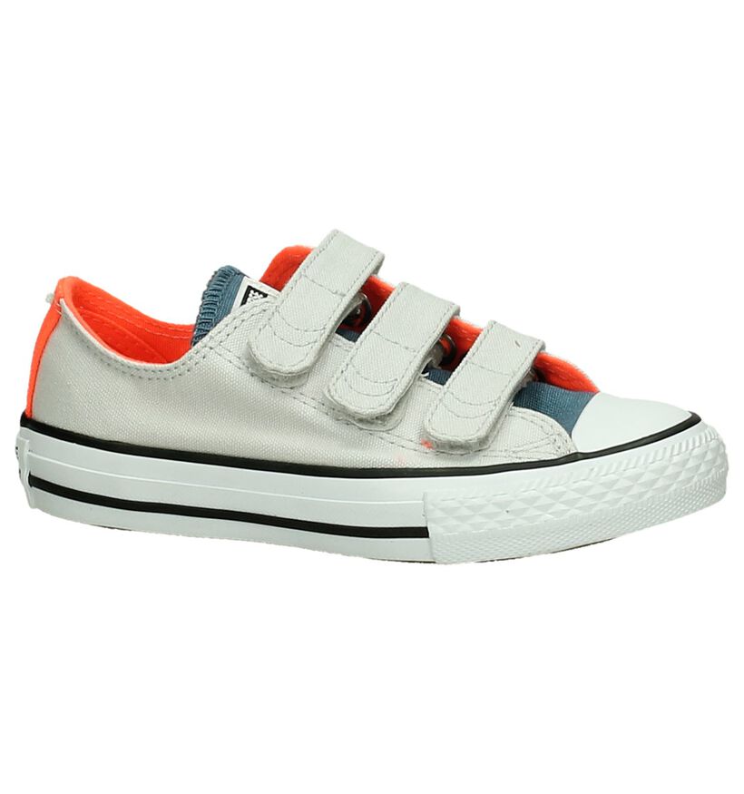 Converse CT All Star Grijze Sneakers met Velcro, , pdp