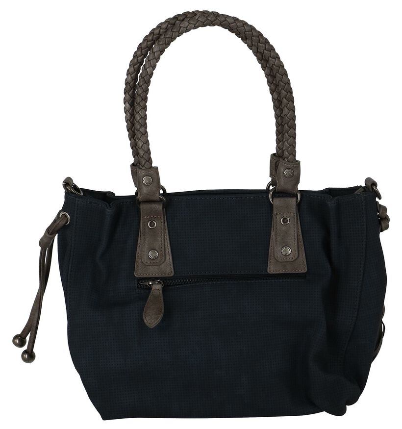 Donkerblauwe Handtas met Afneembare Riem Rieker in imitatieleer (230072)