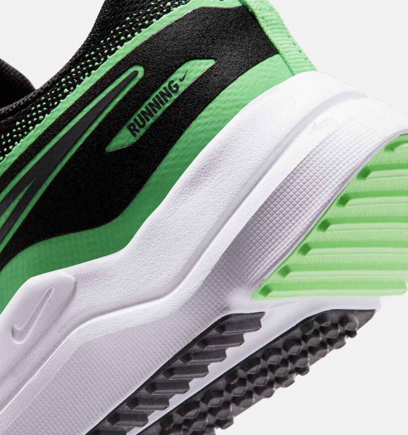 Nike Cosmic Runner Baskets basses en Noir/Vert pour gar&ccedil;ons (377297)