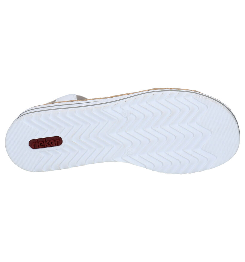 Rieker Witte Sandalen voor dames (323578)