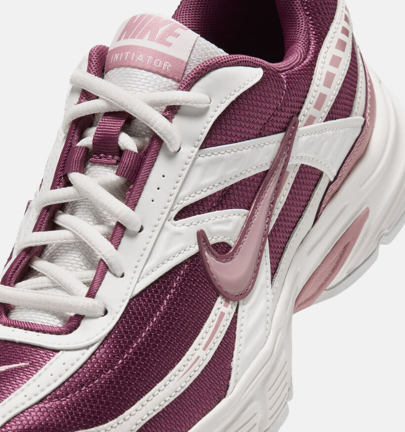 Nike Initiator Baskets basses en Beige/Rose pour femmes (380503)
