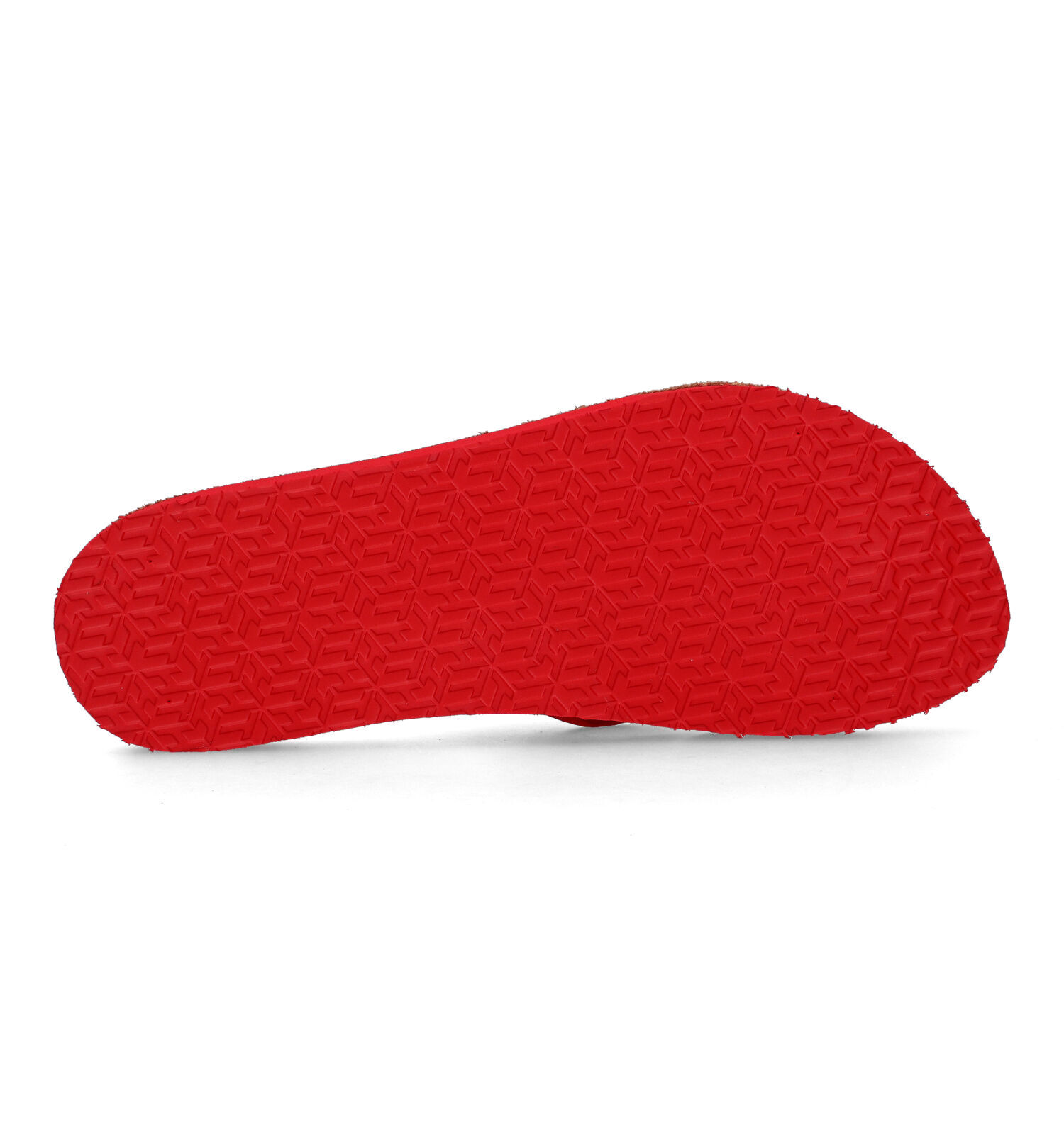 Rode teenslippers shop