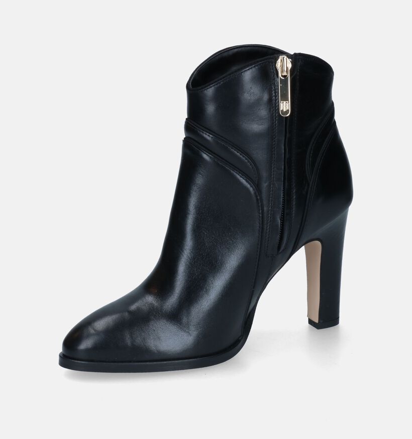 Tommy Hilfiger Elevated High Heel Zwart Enkellaarsjes voor dames (310689)