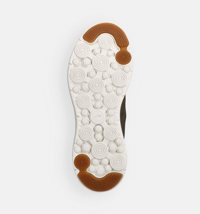 Skechers Go Walk Now Payton Kakigroene Slip-in Sneakers voor heren (367469)