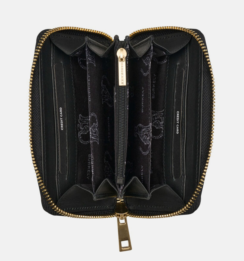 Burkely Beloved Bailey Zwarte Ritsportemonnee voor dames (328722)