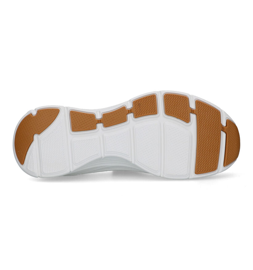 Skechers Arch Fit D'Lux Glimmer Dust Slip-ins en Blanc pour femmes (335199) - pour semelles orthopédiques