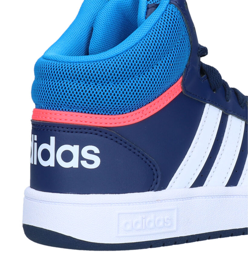 adidas Hoops Mid 3.0 Blauwe Sneakers voor meisjes, jongens (326855)