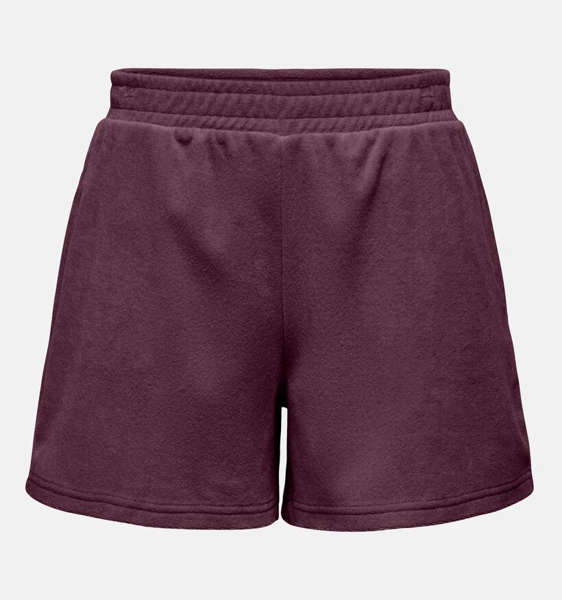 JDY Terry Pocket Bordeaux Short voor dames (374854)