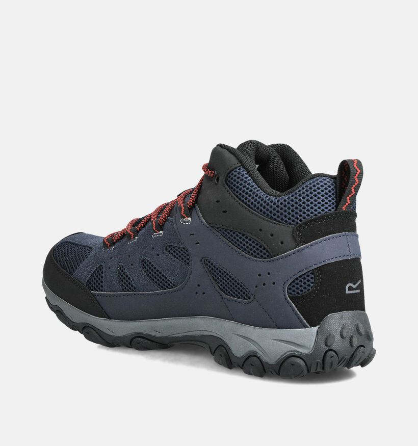 Regatta Edgepoint IV Mid Blauwe Wandelschoenen voor dames, heren (362317) - geschikt voor steunzolen