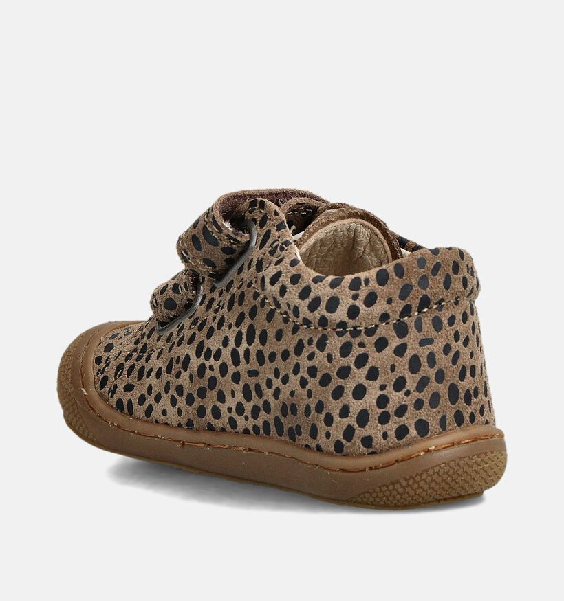 Naturino Cocoon Bruine Babyschoentjes voor meisjes (364231) - geschikt voor steunzolen