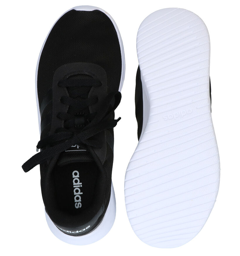 adidas Lite Racer Baskets en Noir pour femmes (290844) - pour semelles orthopédiques