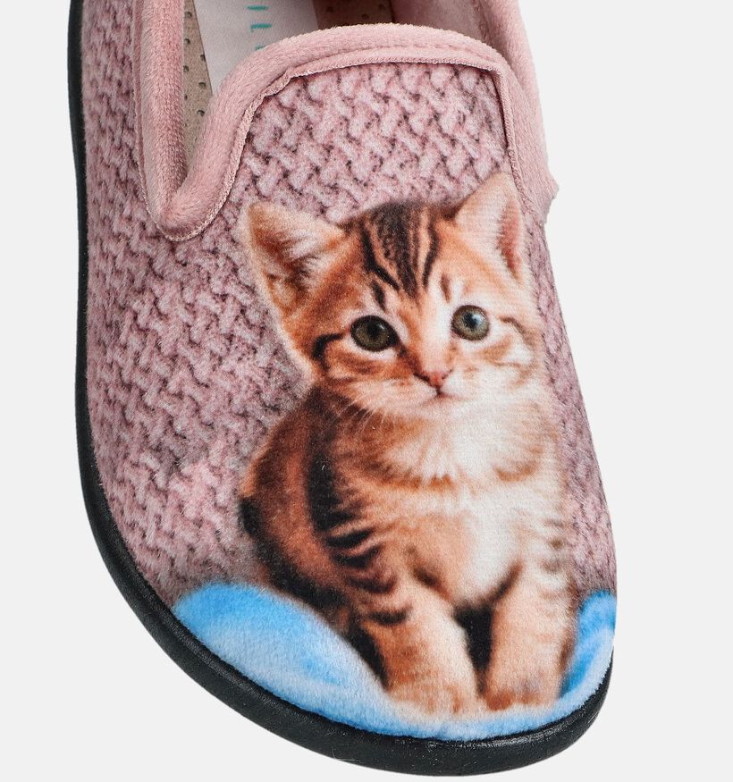 Milo & Mila Roze Pantoffels voor meisjes (364965) - geschikt voor steunzolen