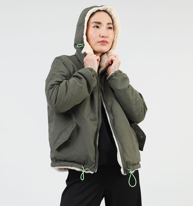 Orfeo Earl Kaki Korte jas voor dames (354531)