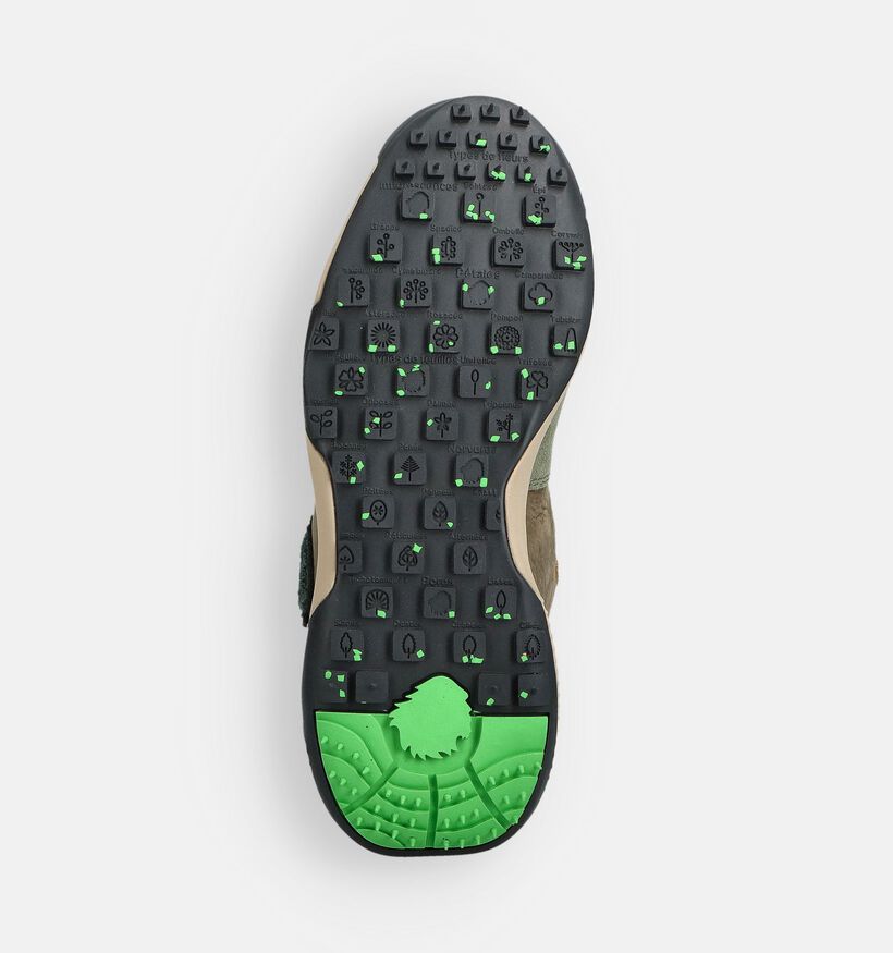 Satorisan Chacrona Premium Kaki Sneakers voor dames (361788) - geschikt voor steunzolen