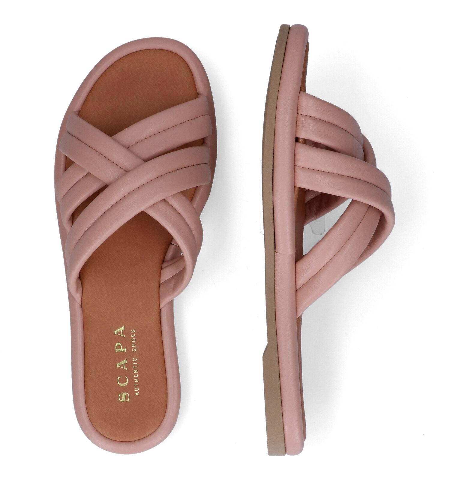 Scapa Roze Slippers Dames Slippers Online op TORFS.BE