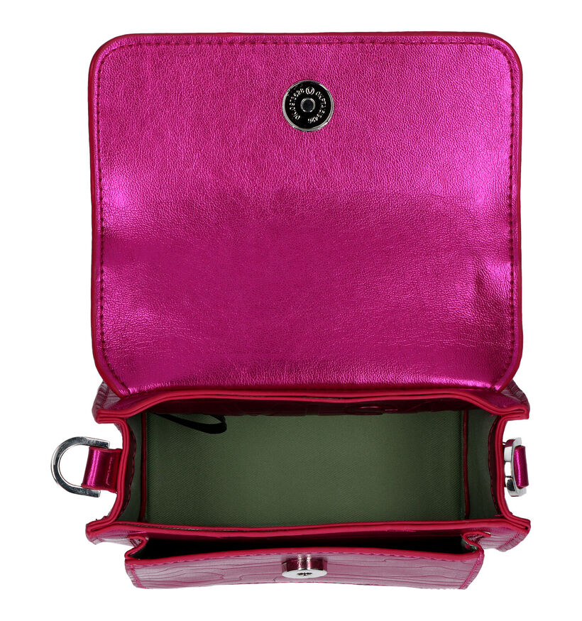 Hvisk Renei Shinny Structure Fuchsia Handtas voor dames (329094)