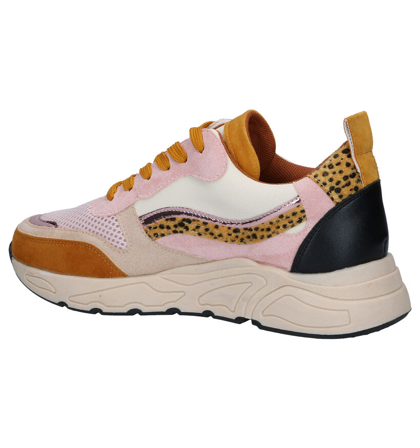Poelman Baskets casual en Multicolore en simili cuir (298623)