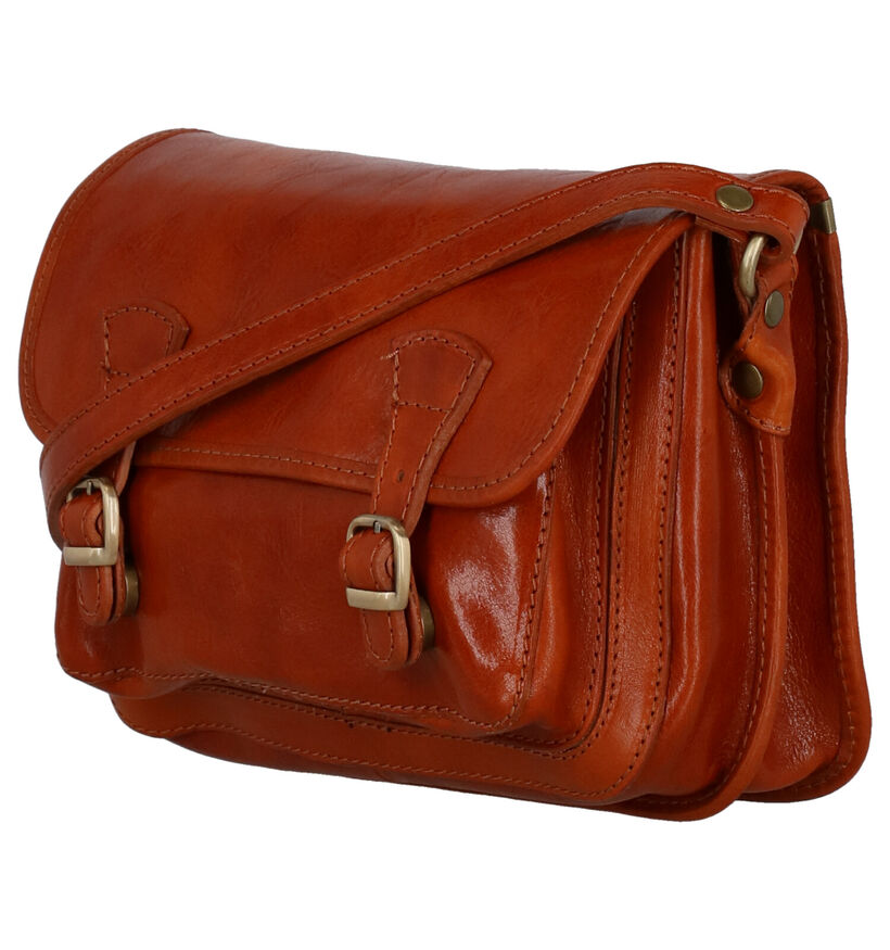 Time Mode Sac porté croisé en Cognac pour femmes (327481)