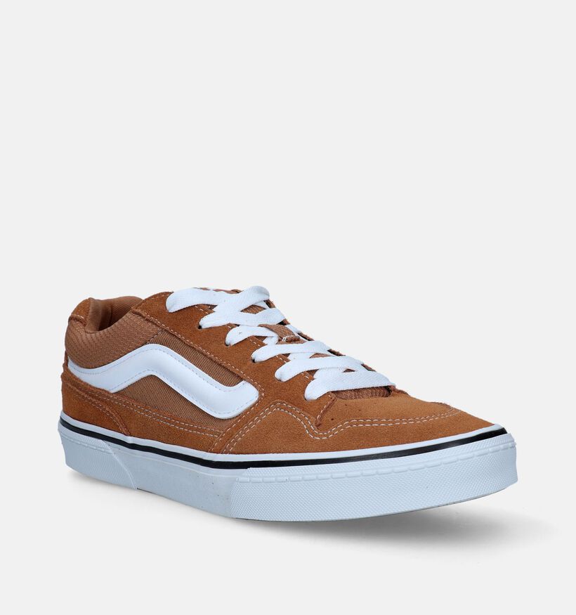 Vans Caldrone Suede Bruine Skate sneakers voor heren, jongens (343779)