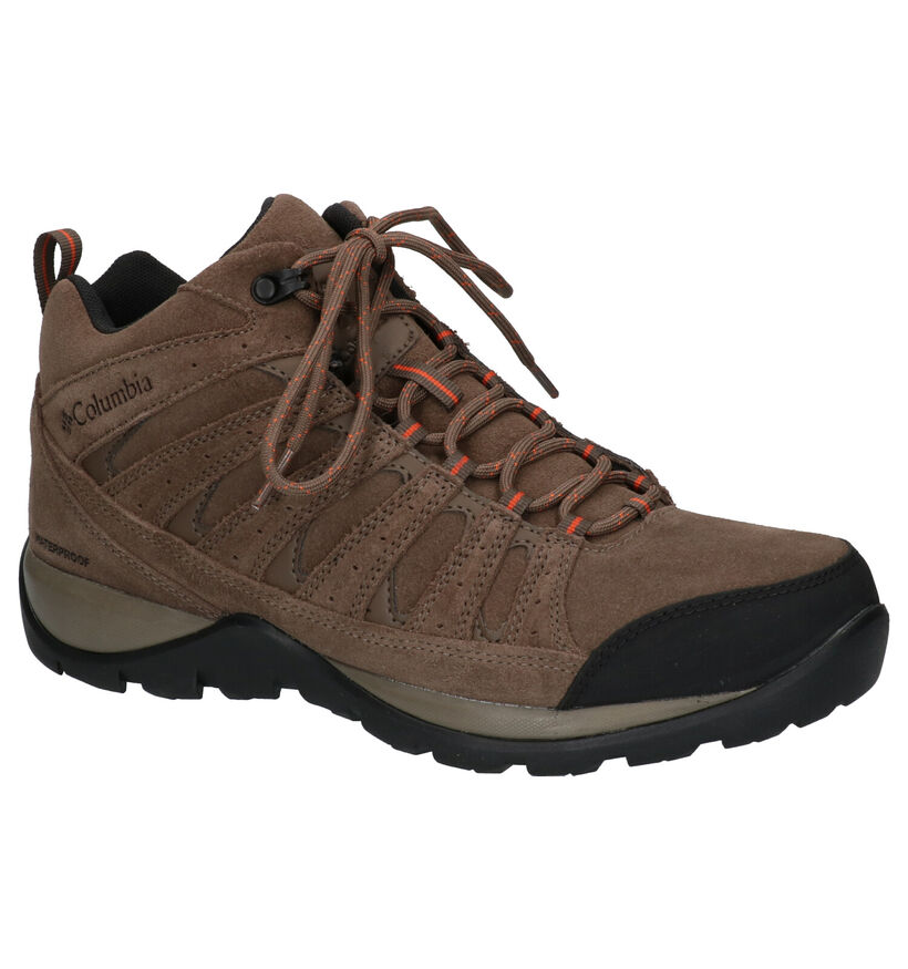 Columbia Redmond Outdry Chaussures de randonnée en Marron en daim (252841)