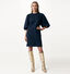 Mexx Robe en ligne A en Bleu pour femmes (334036)