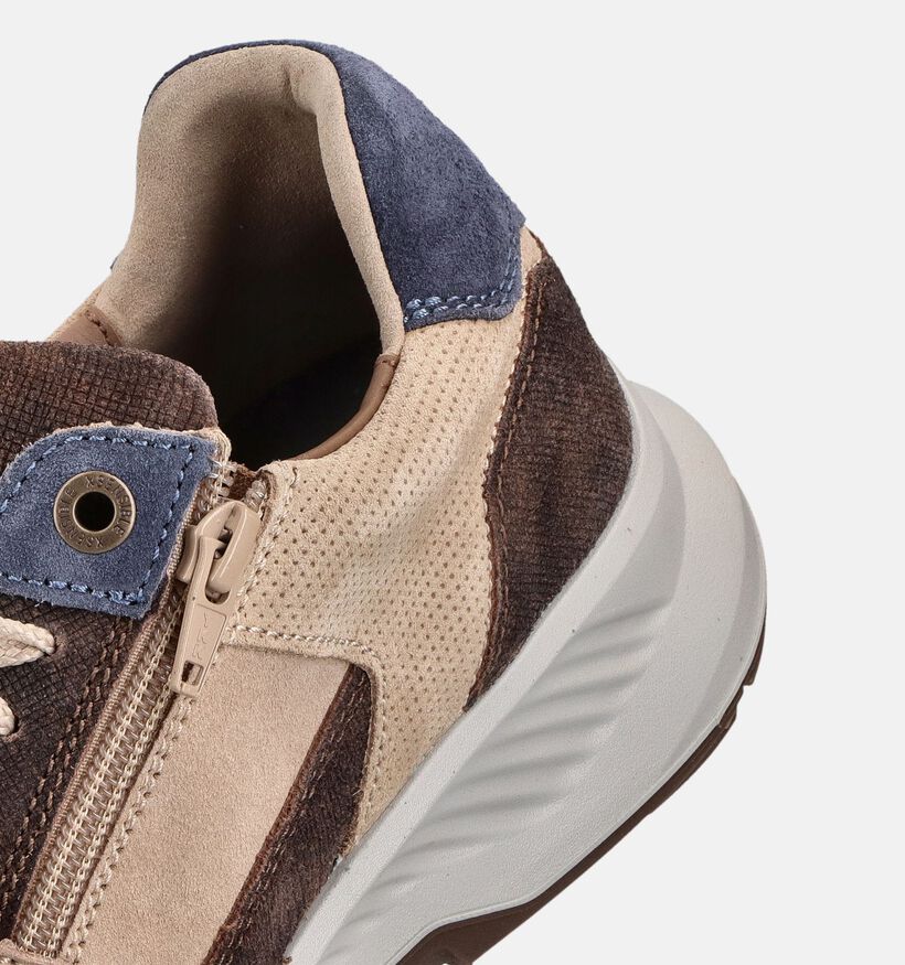 Xsensible Hudson Next Innovation Baskets basses en Marron pour hommes (381826) - pour semelles orthop&eacute;diques