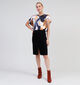 Vero Moda Odine Zwarte Rok met split voor dames (346165)