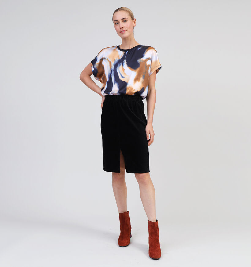 Vero Moda Odine Zwarte Rok met split voor dames (346165)