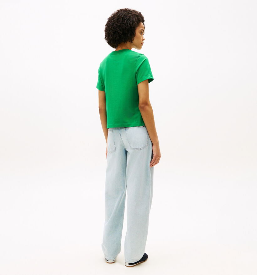 Tommy Hilfiger Groene T-shirt voor dames (369259)