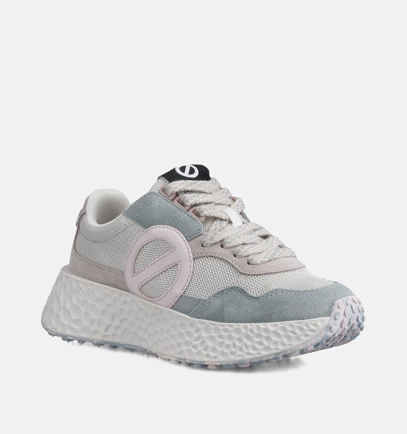 No Name Carter Jogger Baskets en Bleu clair pour femmes (368696) - pour semelles orthop&eacute;diques