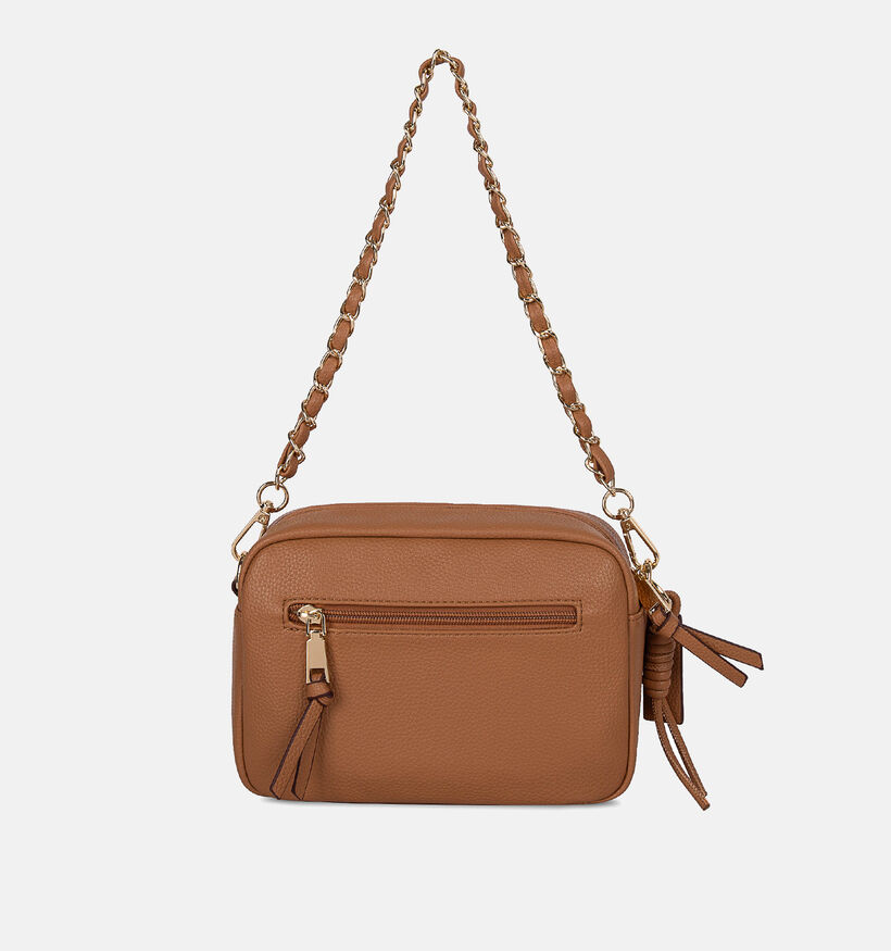 Laurent David Cognac Schoudertas voor dames (373990)