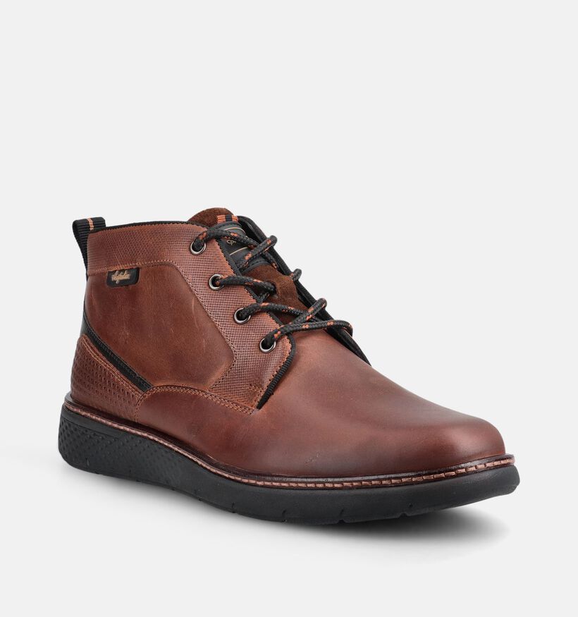 Australian Daryl Bruine Boots met Veter voor heren (378408) - geschikt voor steunzolen