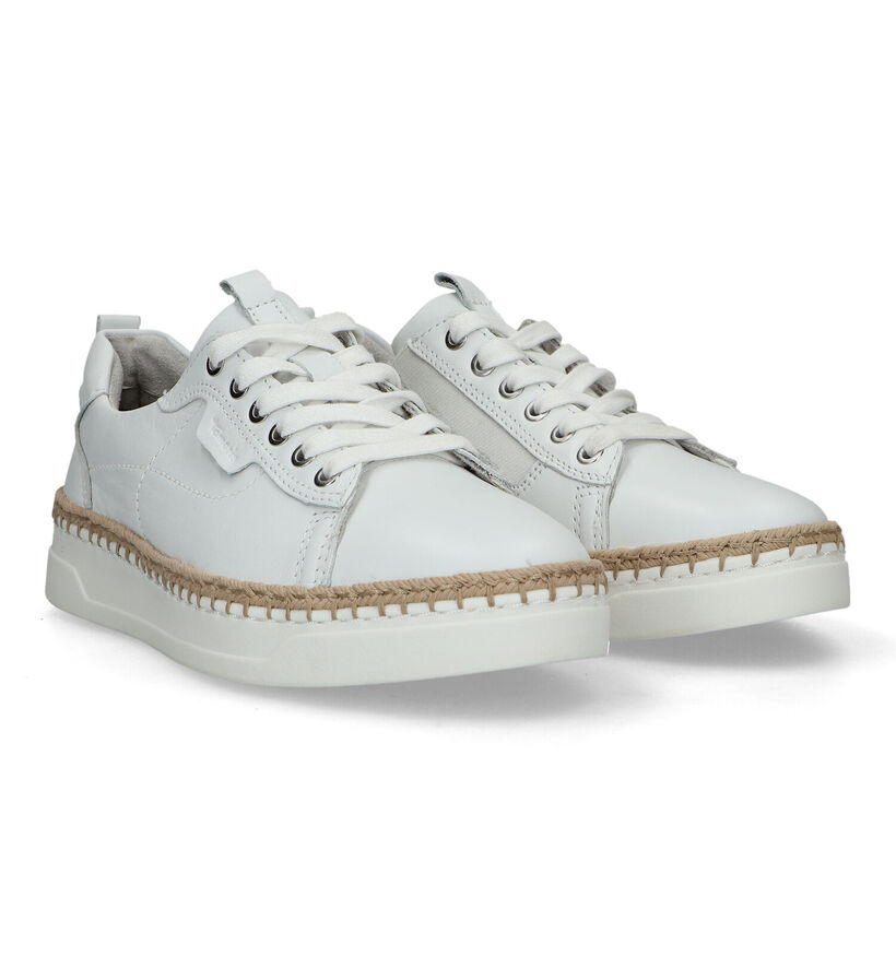 Tamaris Pure Relax Witte Sneakers in leer (320548)