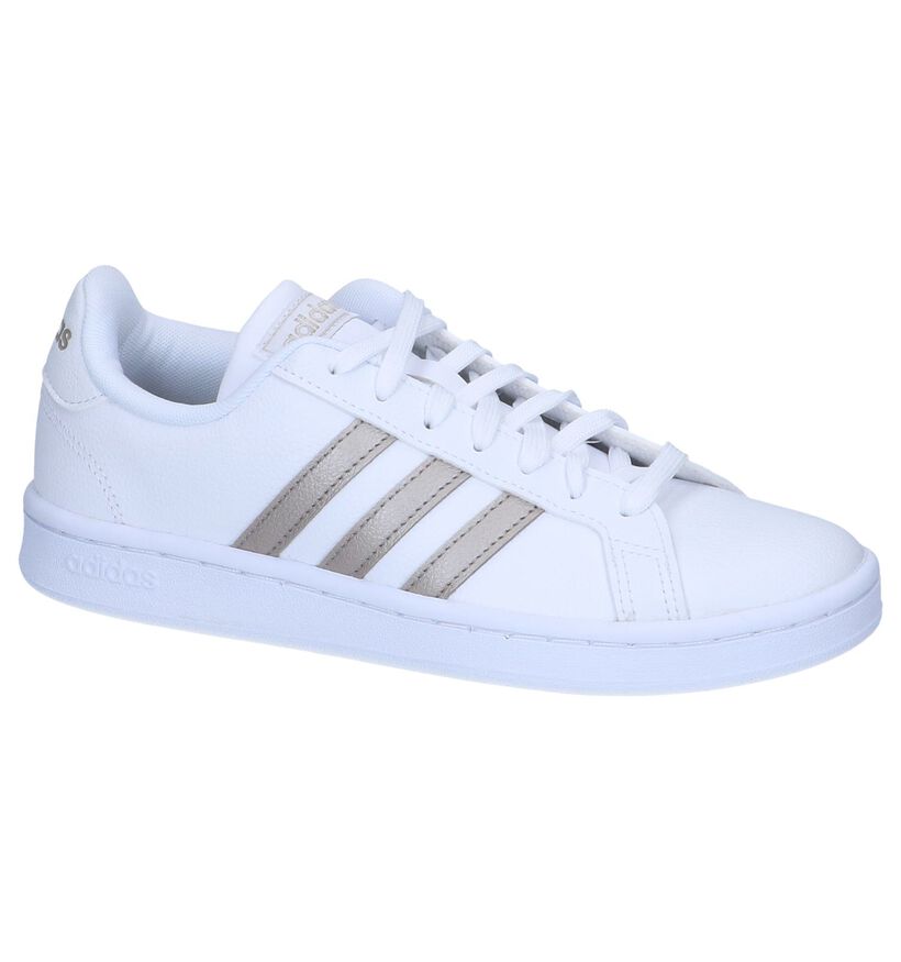 adidas Grand Court Witte Sneakers voor dames (301985) - geschikt voor steunzolen