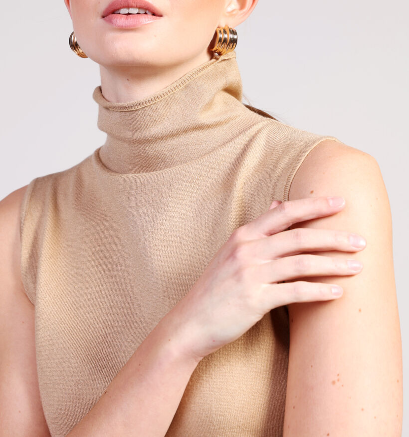 Orfeo Harold Pull en Beige pour femmes (364344)