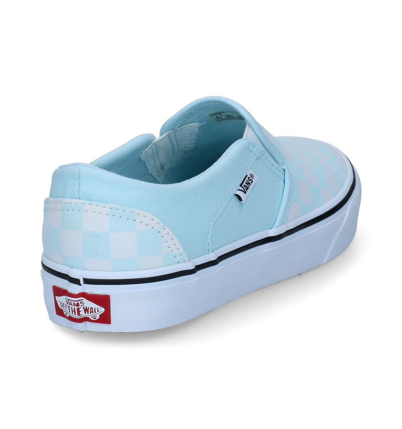 Vans Asher Baskets en Bleu pour femmes (303187)