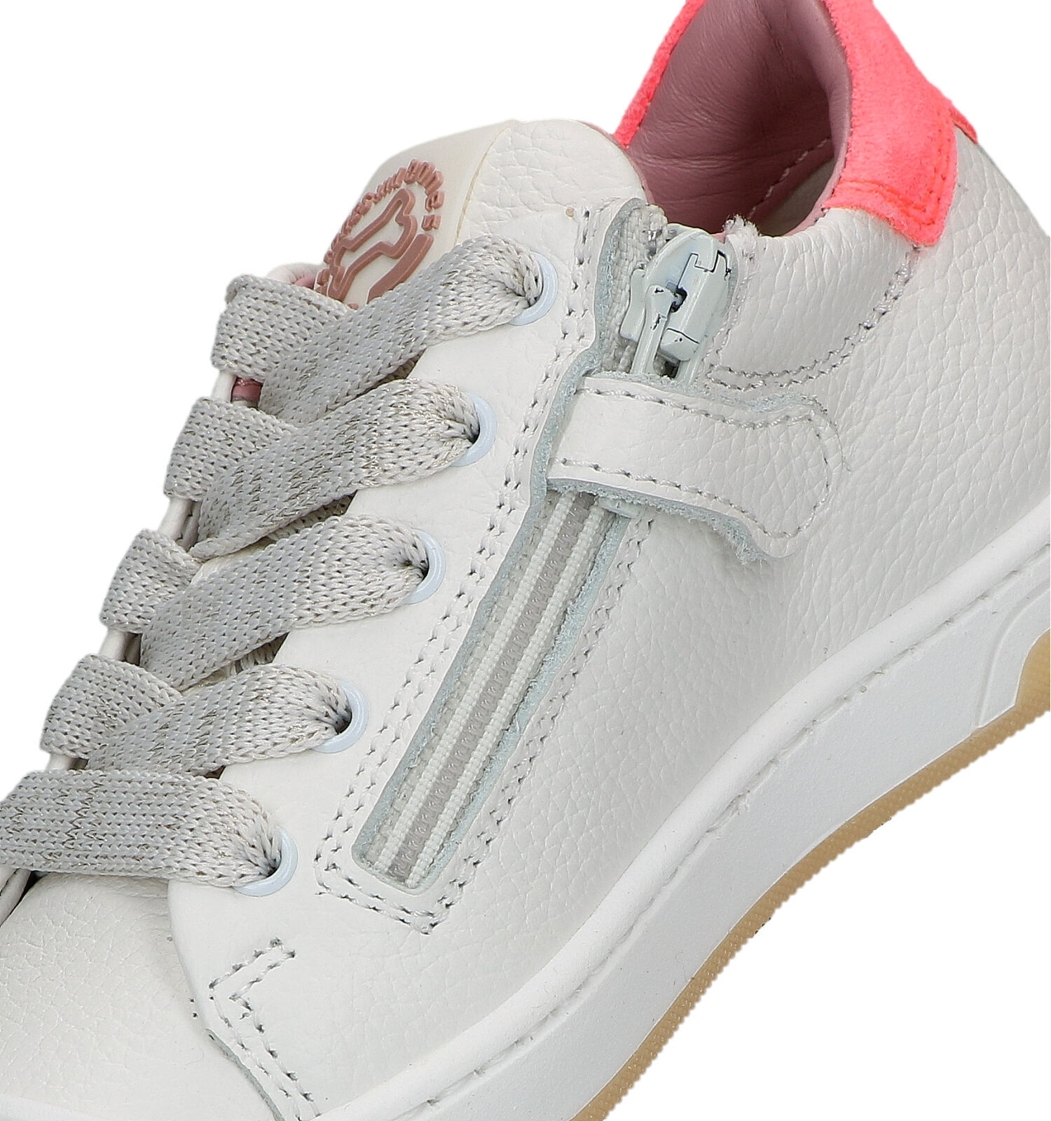STONES and BONES Daisy Witte Veterschoenen Meisjes Sneakers Online op TORFS.BE