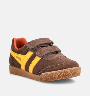 Gola Harrier Low Baskets dark brown/sun/moody orange