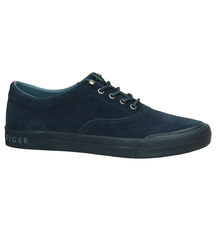 Blauwe Sneakers Tommy Hilfiger Yarmouth in daim (198860)