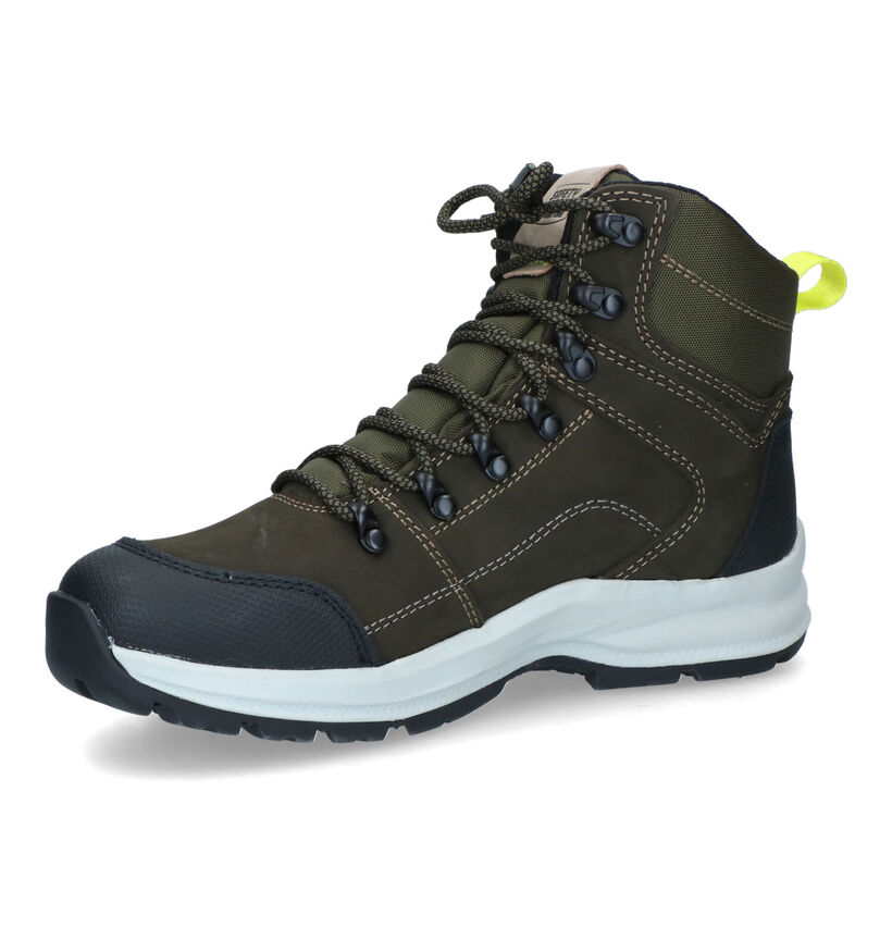 Safety Jogger Adventure Scout Chaussures de randonnée en Khaki pour femmes (326986) - pour semelles orthopédiques