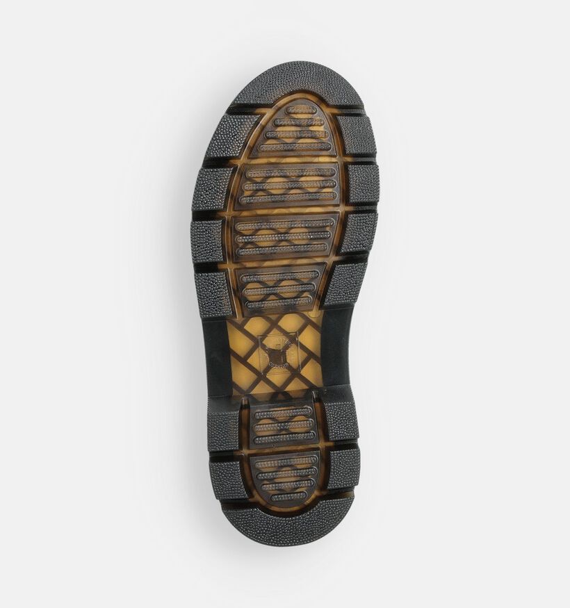 Dr. Martens Combs Boots &agrave; lacets en Noir pour hommes (378037) - pour semelles orthop&eacute;diques